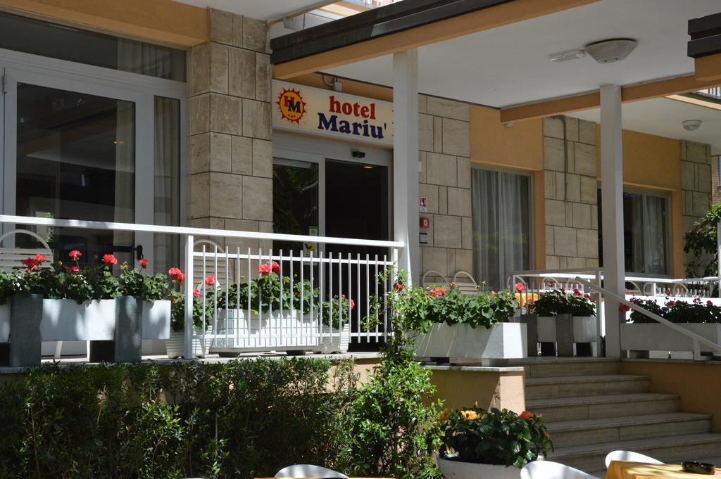 Mantovani Hotel Mariu Ріміні Екстер'єр фото